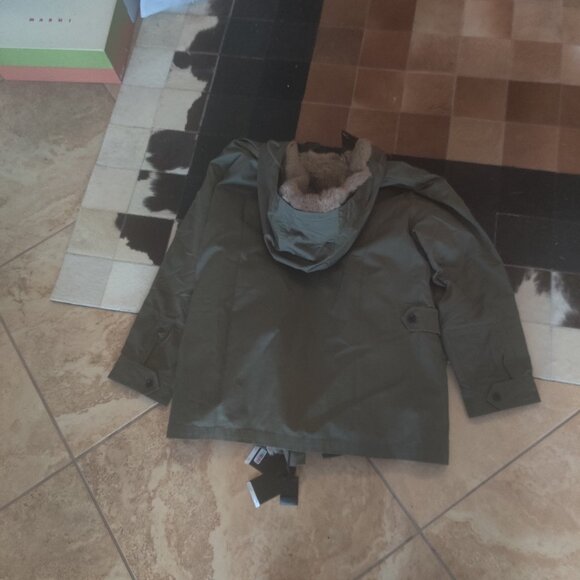 Zadig & Voltaire rabbit lined jacket size L New Oversized fit - Picture 3 of 4